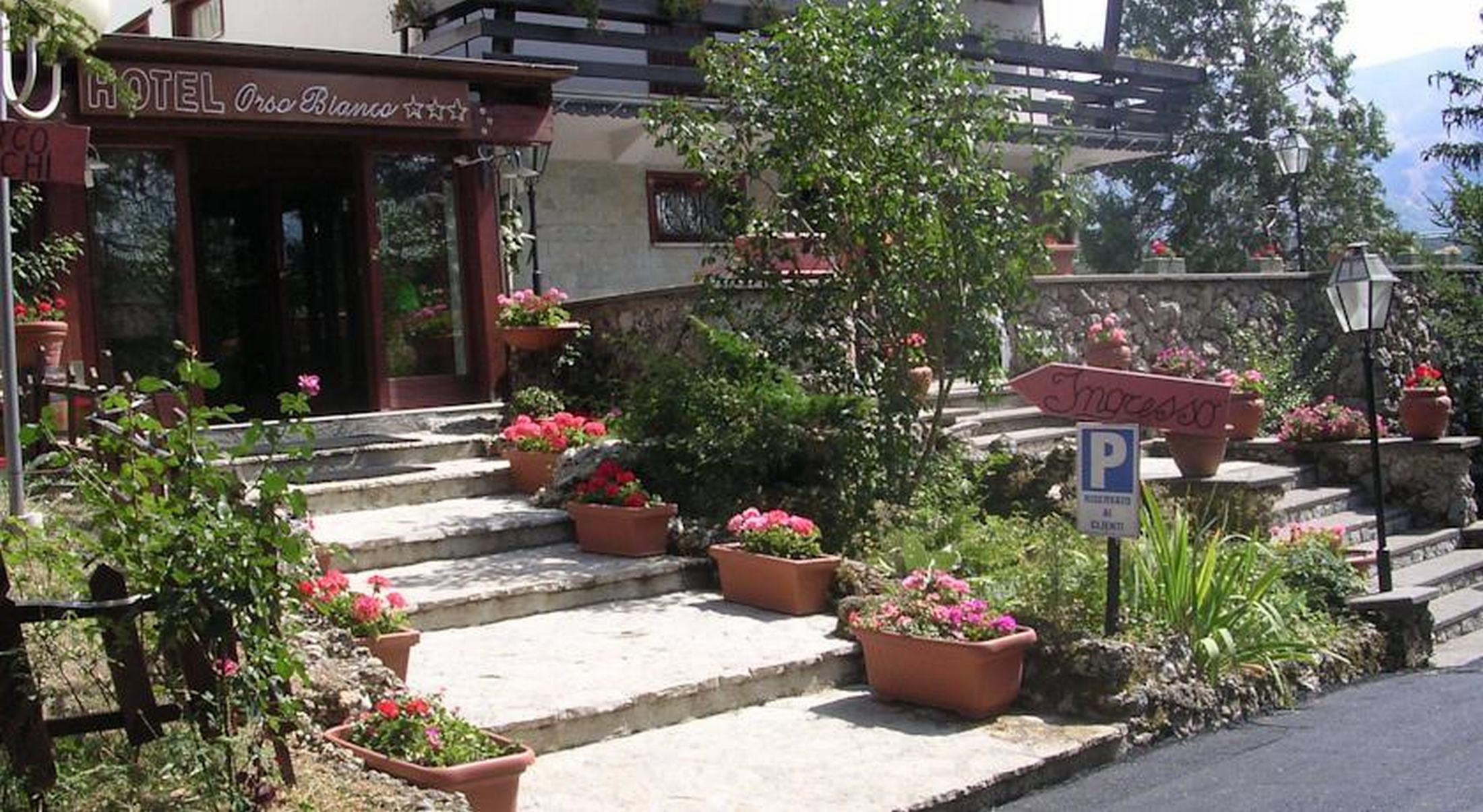 Hotel Orso Bianco ペスカッセーロリ エクステリア 写真